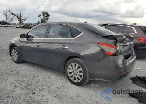 2013 Nissan Sentra S из США, поврежденный, VIN 3N1AB7AP1DL784798
